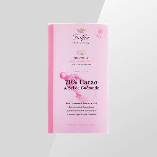 Dolfin - Zartbitterschokolade | 70% Sel de Guérande